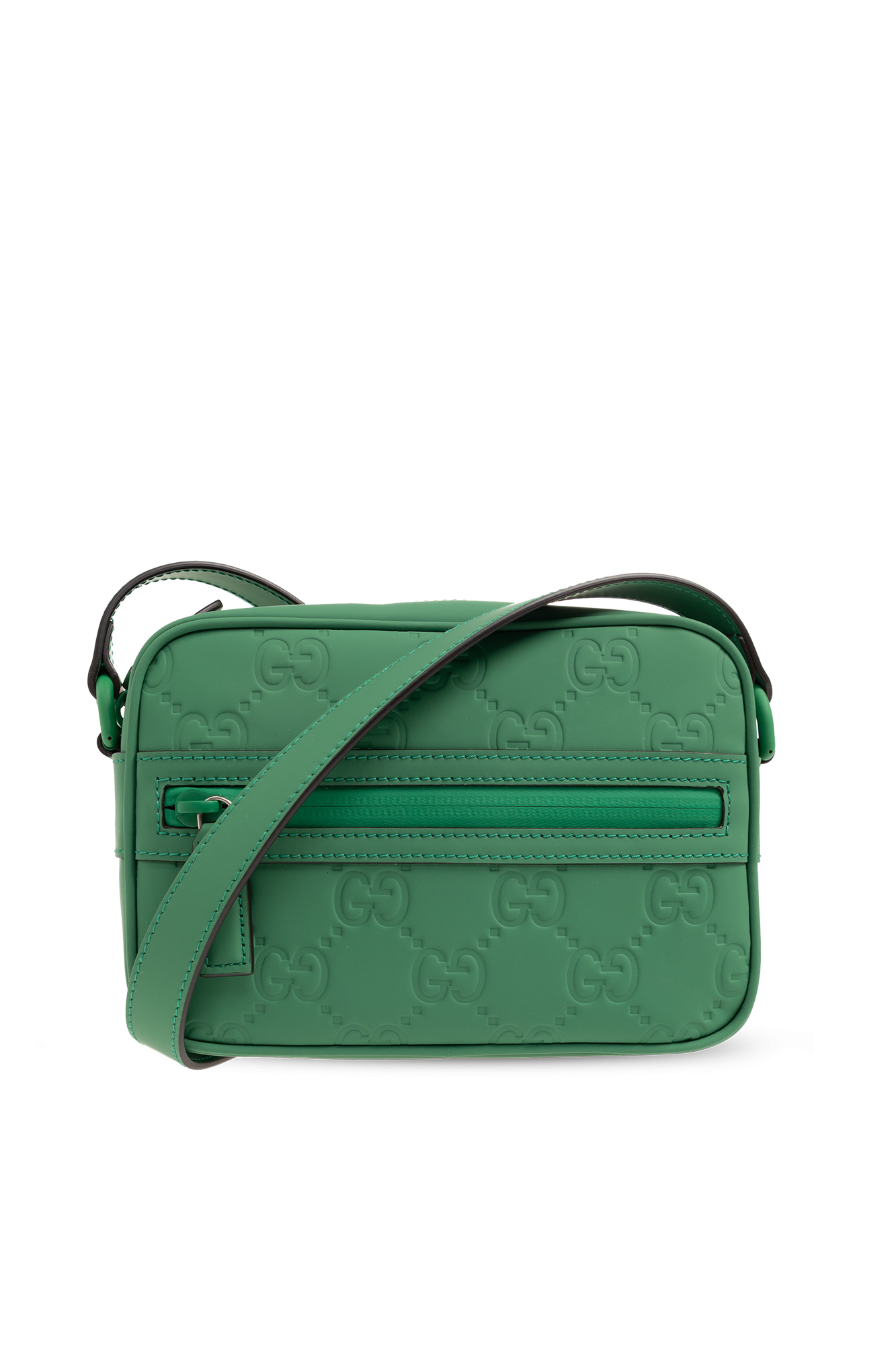 Green Monogrammed shoulder bag Gucci Vitkac France